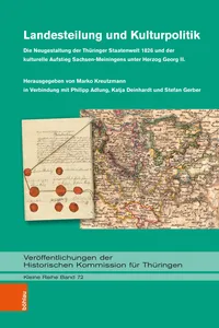 Landesteilung und Kulturpolitik_cover