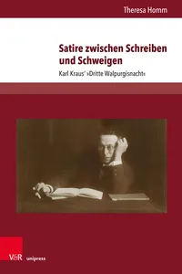 Satire zwischen Schreiben und Schweigen_cover