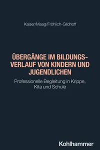Übergänge im Bildungsverlauf von Kindern und Jugendlichen_cover