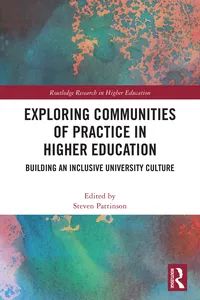 Exploring Communities of Practice in Higher Education_cover