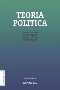 Teoria politica XI_cover