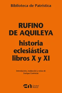 Historia eclesiástica libros X y XI_cover