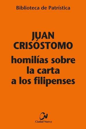 Homilías sobre la carta a los Filipenses