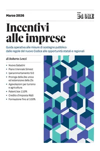 Incentivi alle imprese