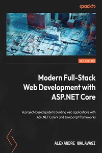 Modern Full-Stack Web Development with ASP.NET Core_cover