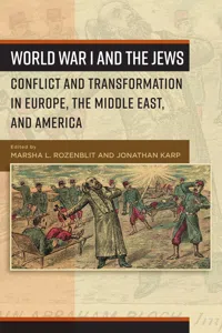 World War I and the Jews_cover