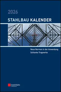 Stahlbau-Kalender 2026_cover