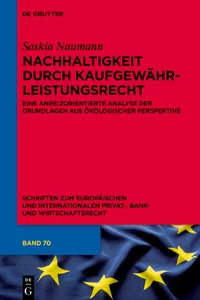 Nachhaltigkeit durch Kaufgewährleistungsrecht_cover