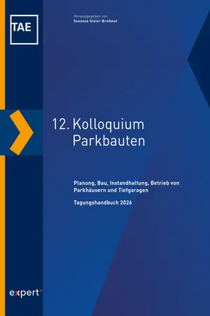 12. Kolloquium Parkbauten