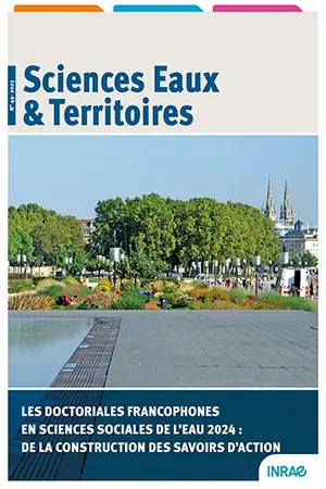 Les Doctoriales francophones en sciences sociales de l'eau 2024 : de la construction des savoirs d'action