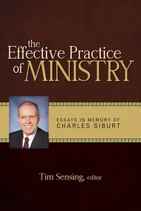 The Effective Practice of Ministry_cover