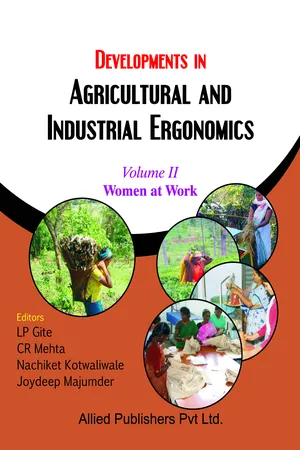 Developments in Agricultural and Industrial Ergonomics (Women at Work, Vol. 2)