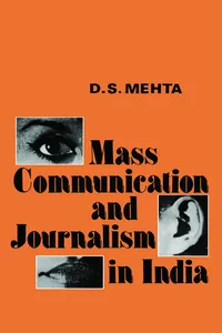Mass Communication and Journalism in India_cover