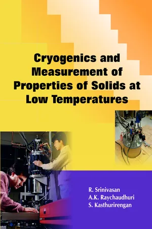 Cryogenics and Measurement of Properties of Solids at Low Temperatures