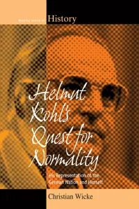 Helmut Kohl's Quest for Normality_cover