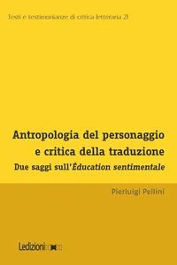 Antropologia del personaggio e critica della traduzione