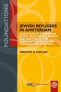 Jewish Refugees in Amsterdam_cover
