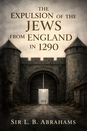 The Expulsion of the Jews From England in 1290