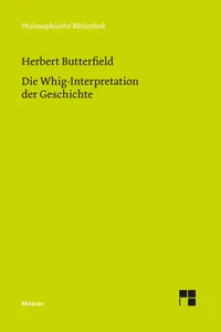 Die Whig-Interpretation der Geschichte_cover
