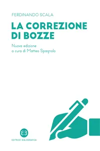 La correzione di bozze_cover