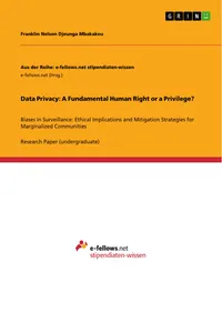 Data Privacy: A Fundamental Human Right or a Privilege?_cover