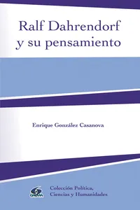 Ralf Dahrendorf y su pensamiento_cover