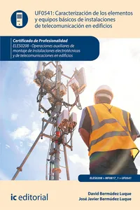 Caracterización de los elementos y equipos básicos de instalaciones. ELES0208_cover