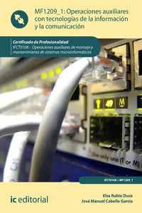 Operaciones auxiliares con Tecnologías de la Información y la Comunicación. IFCT0108_cover