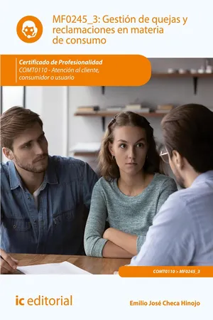 Gestión de quejas y reclamaciones en materia de consumo. COMT0110