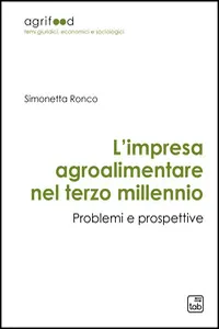 L’impresa agroalimentare nel terzo millennio_cover