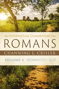 An Intertextual Commentary on Romans, Volume 4_cover