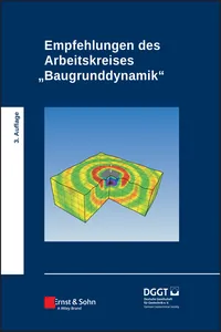Empfehlungen des Arbeitskreises "Baugrunddynamik"_cover