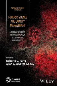 Forensic Science and Quality Management_cover