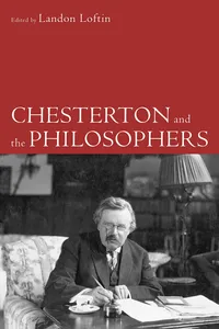 Chesterton and the Philosophers_cover