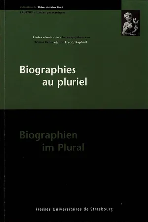 Biographies au pluriel/Biographien im Plural