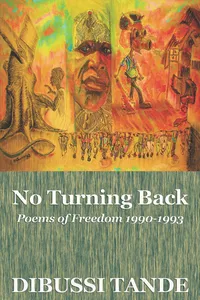 No Turning Back. Poems of Freedom 1990-1993_cover