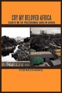 Cry my Beloved Africa_cover