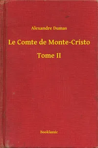 Le Comte de Monte-Cristo - Tome II_cover