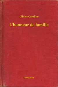 L'honneur de famille_cover