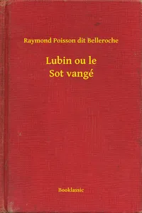 Lubin ou le Sot vangé_cover