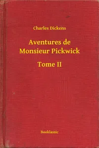 Aventures de Monsieur Pickwick - Tome II_cover