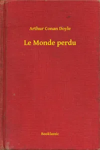 Le Monde perdu_cover