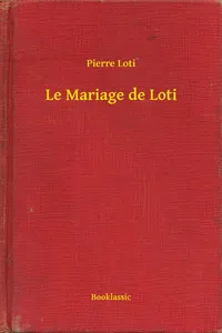 Le Mariage de Loti_cover