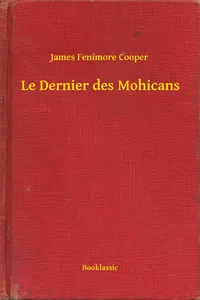 Le Dernier des Mohicans_cover