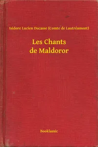 Les Chants de Maldoror_cover