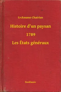 Histoire d'un paysan - 1789 - Les États généraux_cover