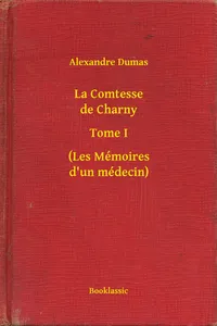 La Comtesse de Charny - Tome I_cover