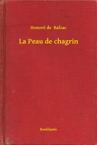 La Peau de chagrin_cover