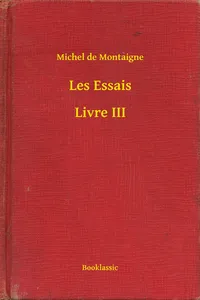 Les Essais - Livre III_cover