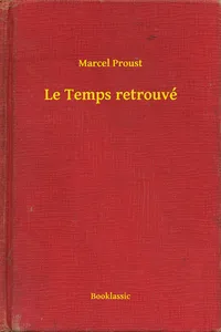 Le Temps retrouvé_cover